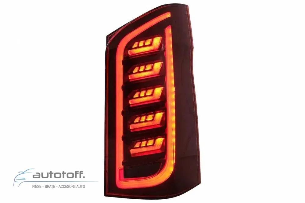 Stopuri Full LED compatibil Mercedes V-Class W447 (2014-2019) Fumurii