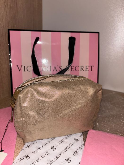 Geantă Victoria’s Secret auriu fin