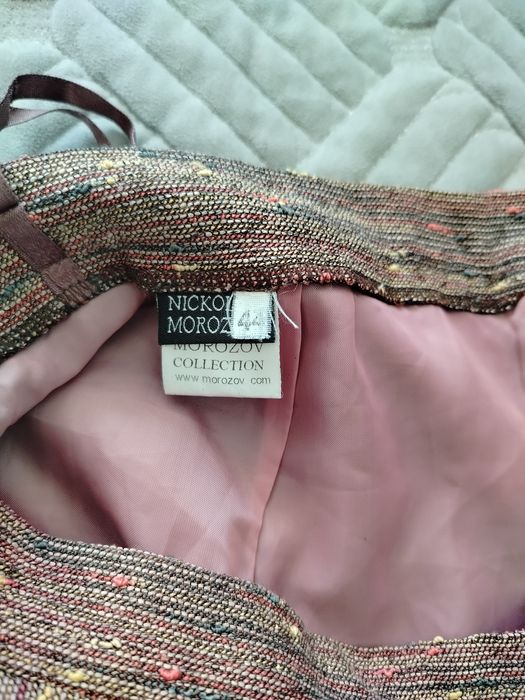 Юбка с подкладкой