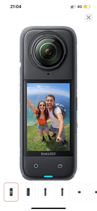 Экшн-камера Insta360 X4 Standard Bundle