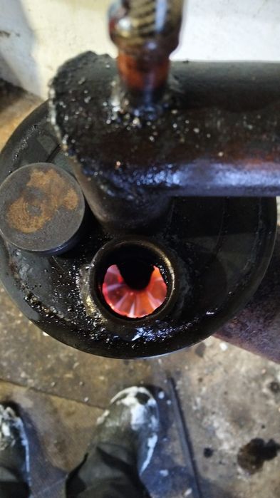 Печь на отработке