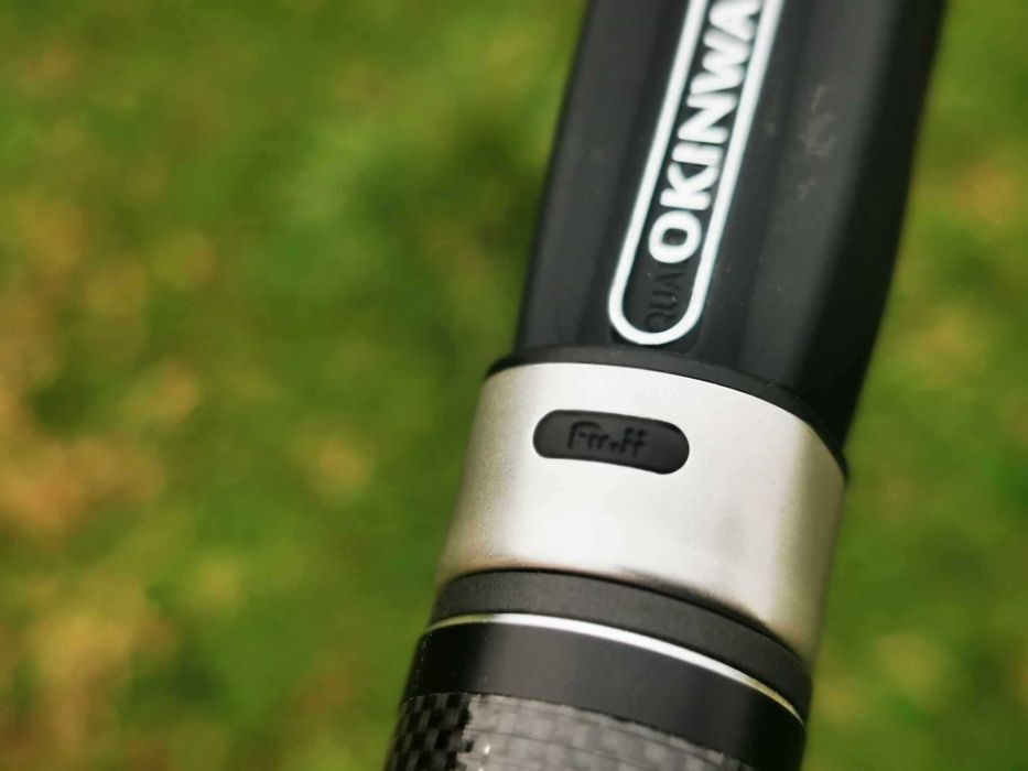 Морска спининг въдица с Fuji водачи и макарoдържач,Okinwa Luxorious