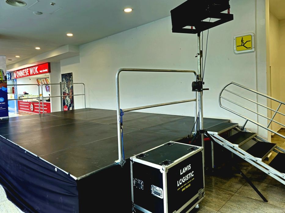 Podium pt scena de închiriat suprafata  20-80 mp