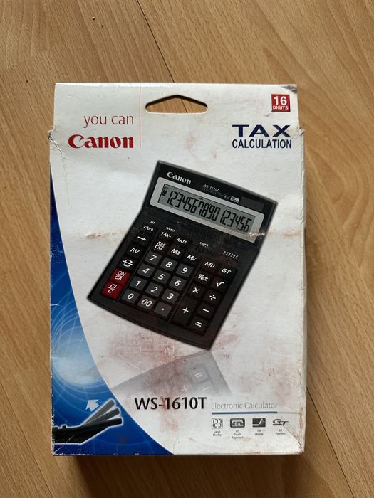 Calculator 16 dgt, 15*19,8 cm, Canon WS1610H Display LCD sigilat