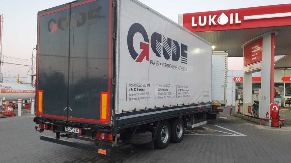 Remorci tandem camion agreate scoala de soferi