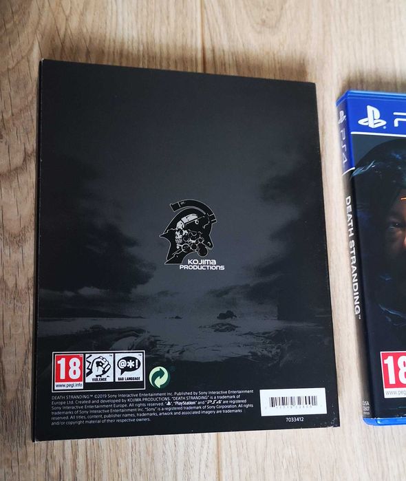 Death Stranding Limited Edition Higgs Slipcover  PS4