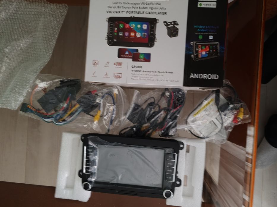 Android мултимедия за VW – 7", 8GB RAM / 128GB ROM, Carplay/Android Au