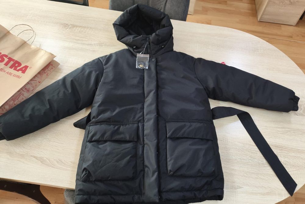 Куртка зимняя тёплая девочковая