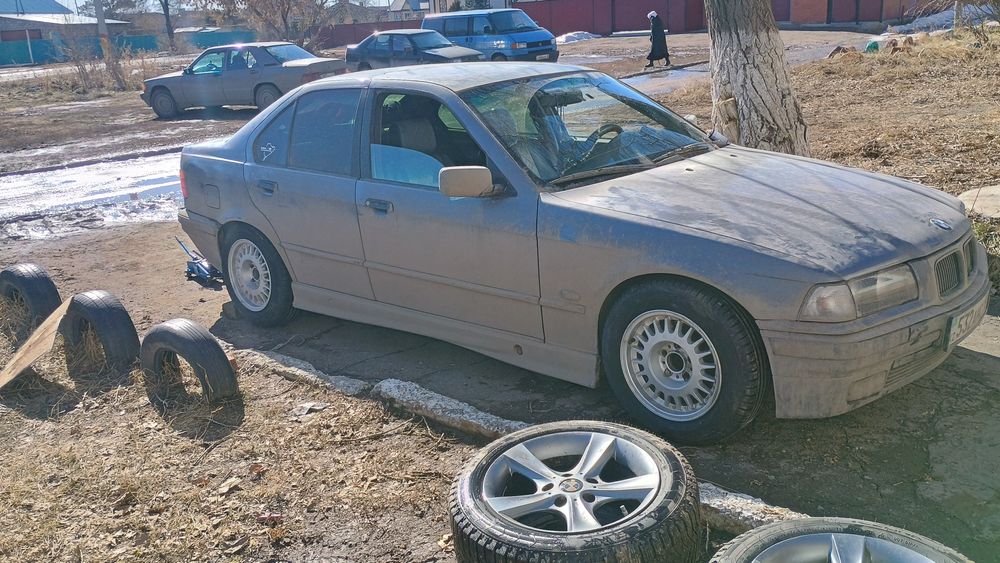 Колеса в сборе бмв е36 е34 диски резина