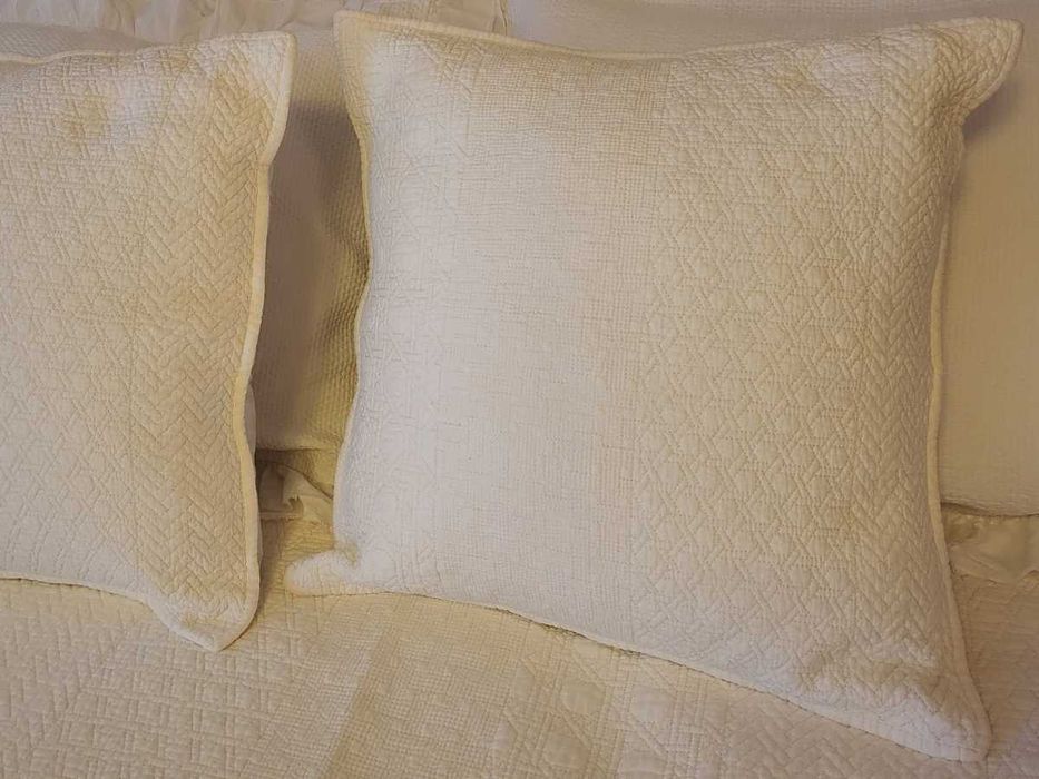 Față de pernă din bumbac cu model în relief ZaraHome 50x50cm 2 buc