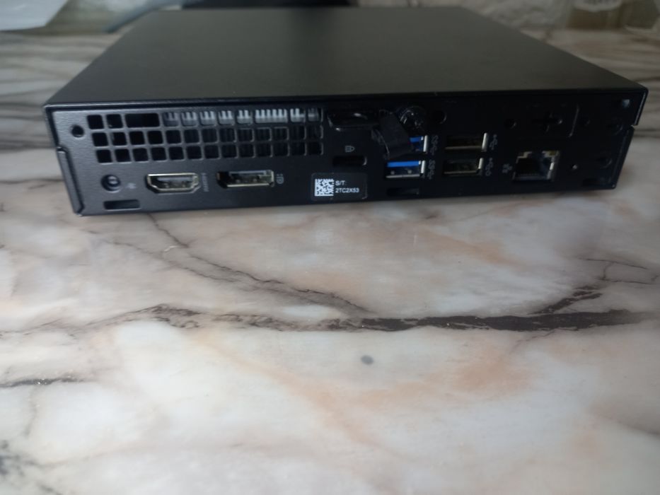 Мини компютър Dell 3070 Micro Intel Core i3-9100T 12gb ssd+hdd 4k