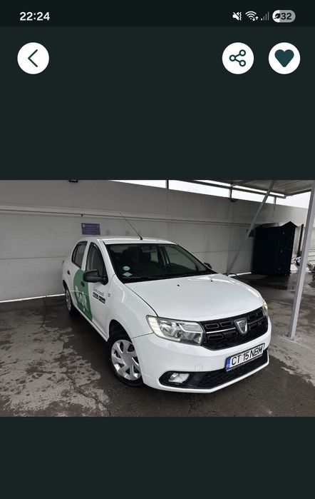 Închiriere auto Dacia Logan 2017, Uberr/Bolt