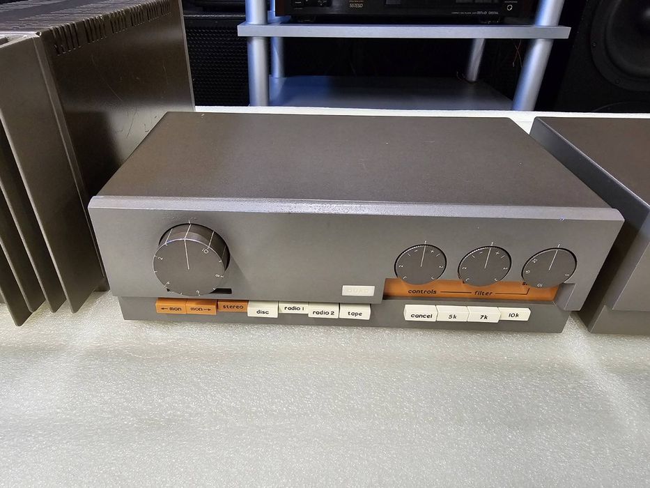 Quad 33 + Quad 303 + Quad FM3 – Класически британски Hi-Fi комплект, обслужен