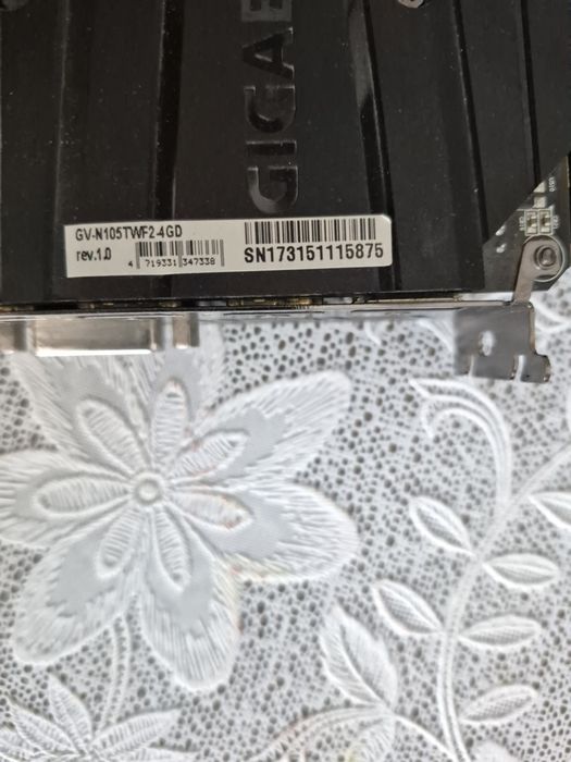 Видеокарта GTX 1050ti на 4 GB. 128 BIT