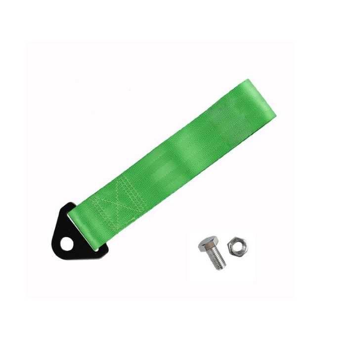 Колан за теглене 1107 - зелен, жълт, черен