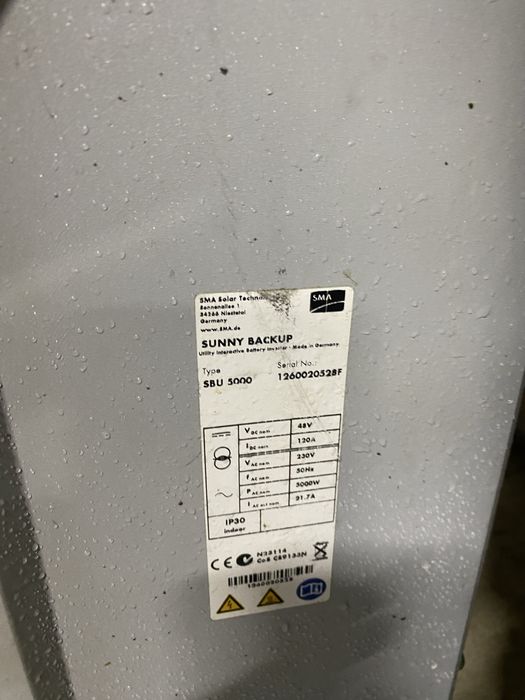Sunny Backup SMA 5 Kw