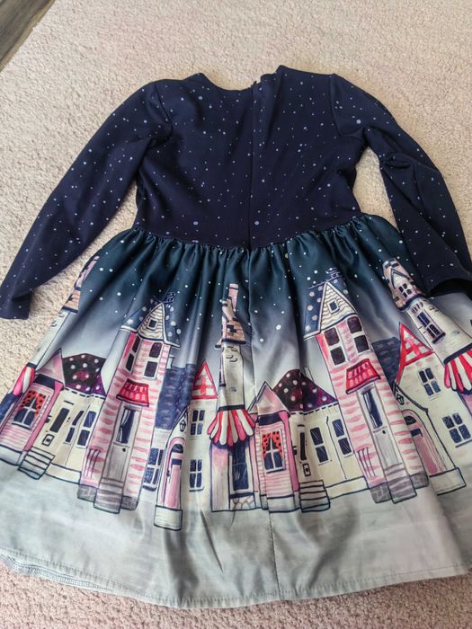 Детска рокля Зимна приказка