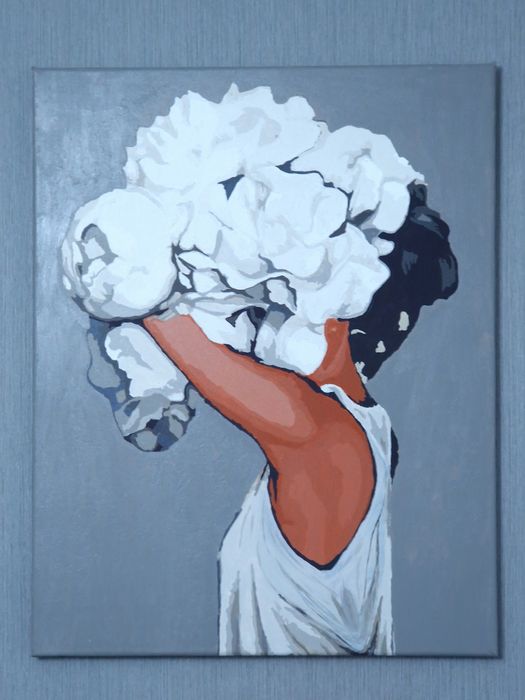 Tablouri  pictat in acril.