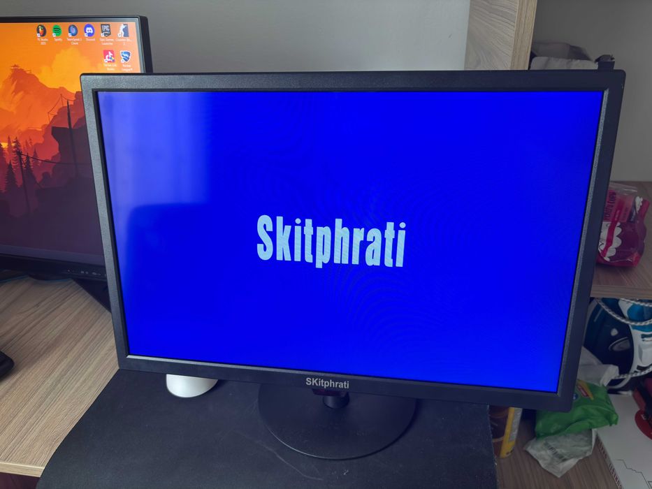 Monitor Pc Skitphrati De 19 Inch, Ecran Hd 1440 X 900 75 hz, Difuzoare Integrate