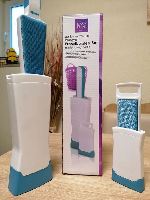 Set de 2 perii pentru curățarea scamelor și parului de animale