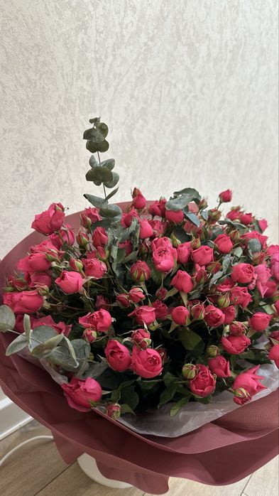 Продам свежие кустовые розы