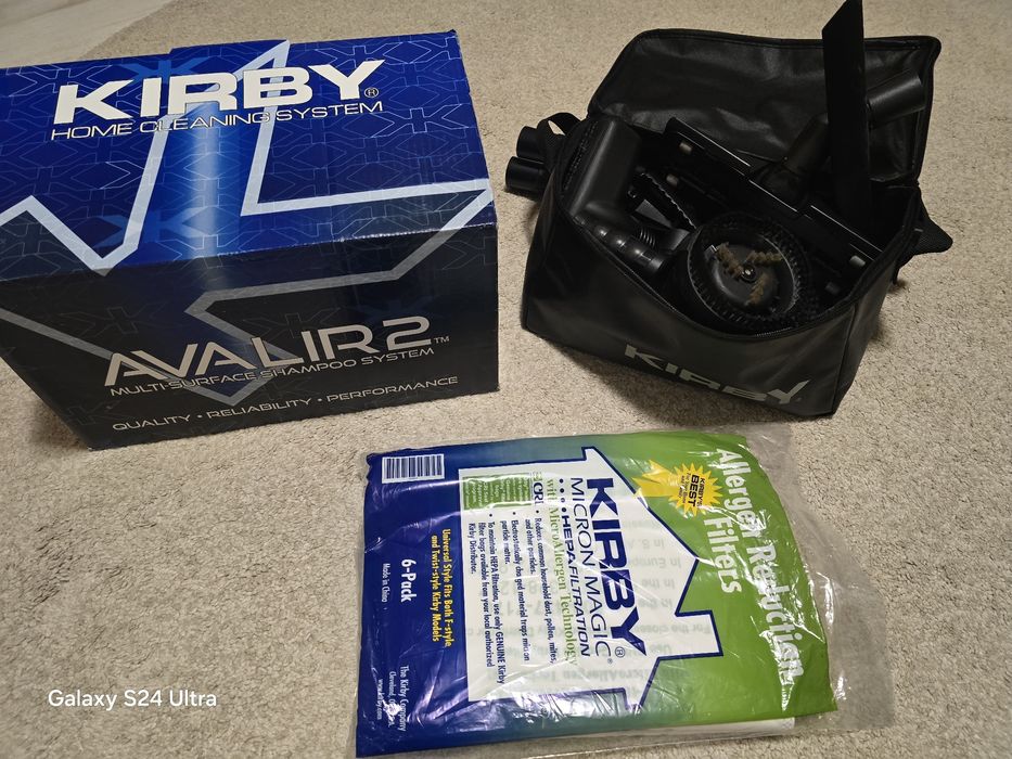 Aspirator Kirby Avalir 2 cu kit de spalare