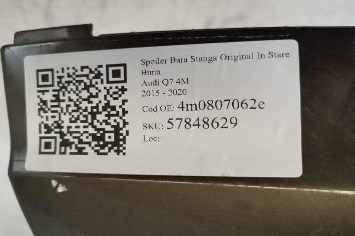Spoiler Bara Stanga Dreapta Original In Stare Buna Audi Q7 4M 2015 201