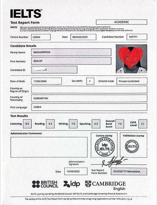Individual online ingliz tili darslari