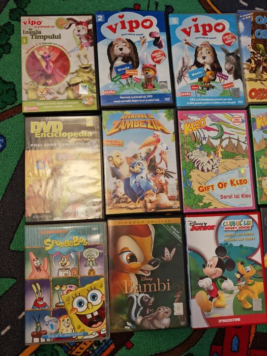 18 DVD desene copii