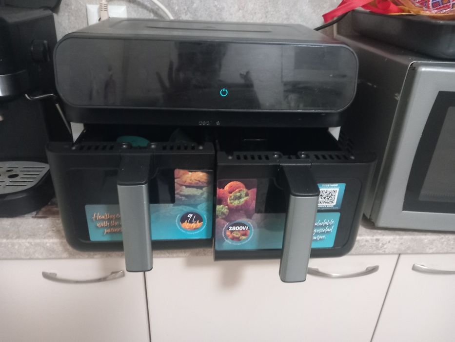 Двоен еърфрайер с капацитет 9л