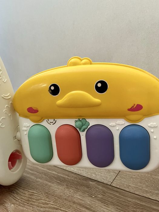 Развивающий музыкальный коврик 2 в 1