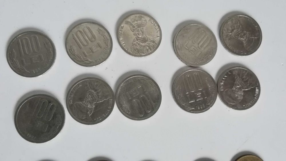 Monede 100 LEI -lot 10buc