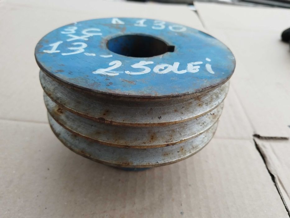 Fulie cu 3 curele de 13 mm