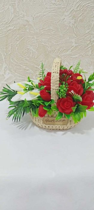 Ароматные мыльные цветы