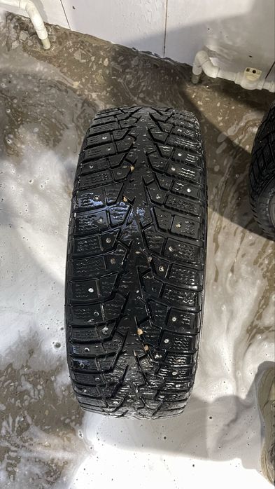 Резина шипы 195/55/16