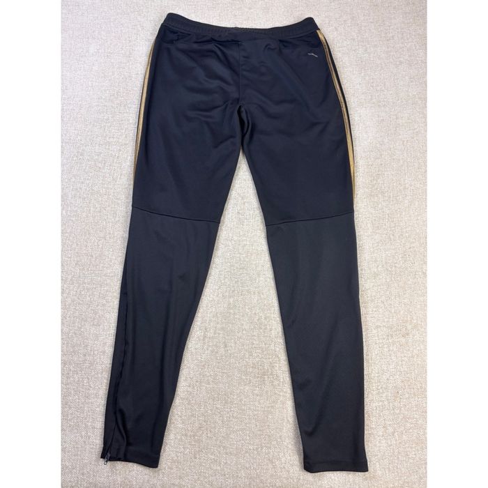 ADIDAS Tiro 23 Blue Gold Striped Climalite tracksuit pants анцунг
