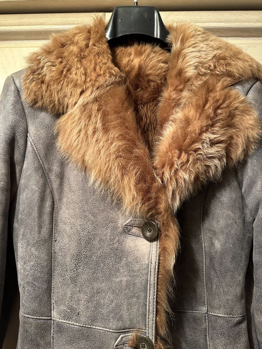 Palton din piele naturală, mărimea 40