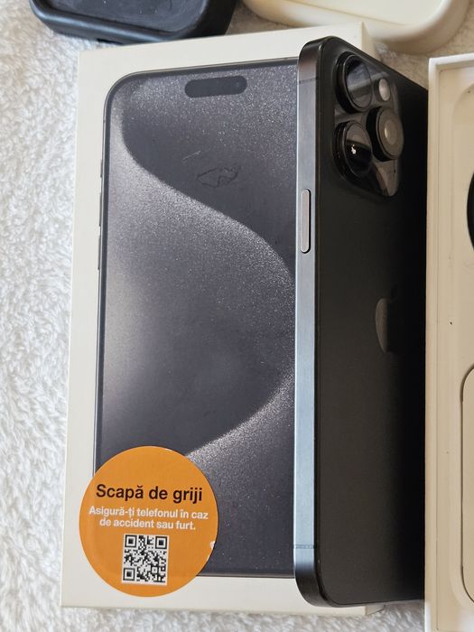 Iphone 15 pro max 86% baterie 256GB  stare excelenta Full box