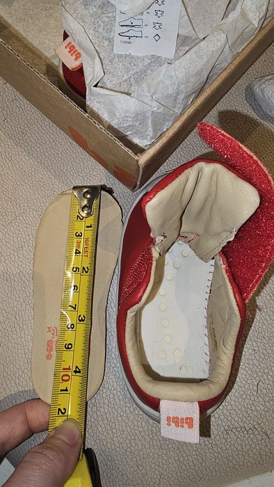 Pantofi Bibi nr. 20 piele naturala, rosii