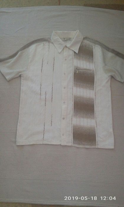 Мъжки суичър и лятна риза