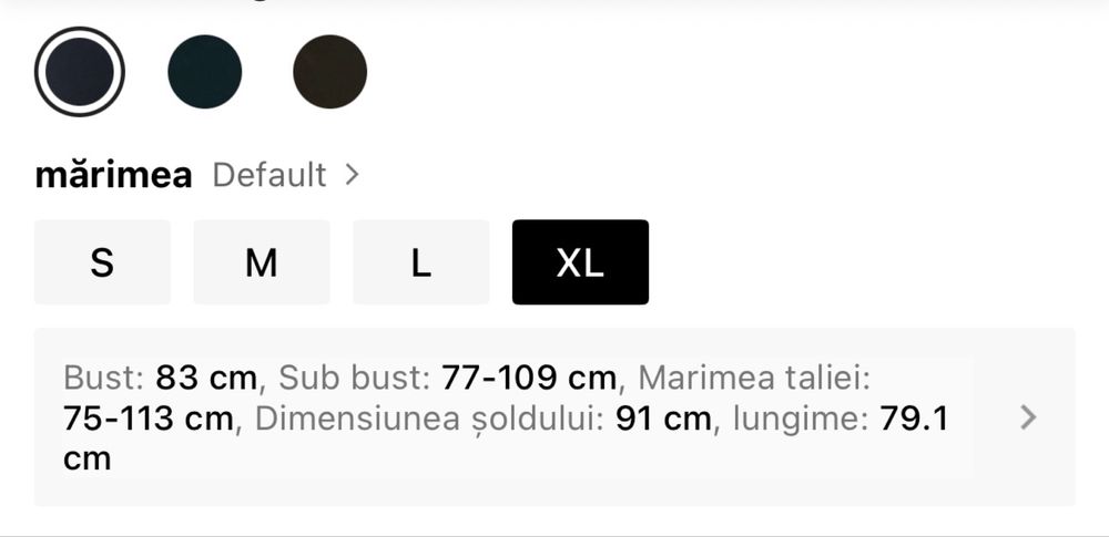 Costum de baie de dama XL