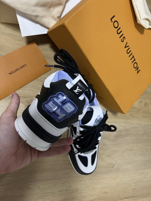 Adidasi LV Louis Vuitton Skate Shoes Blue&Black 42/43