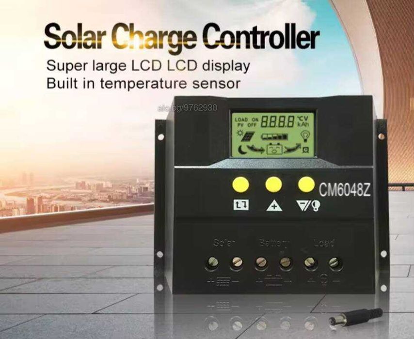 Соларен контролер CM6048Z 12V/24/36/48V Auto-60A