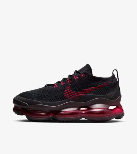 Nike AirMax Scorpion Flyknit Triple Black and Red