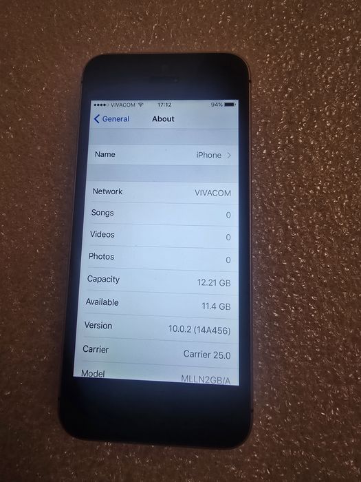 IPhone Se 16gb Black