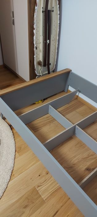 Vând pat 120x200 Mobexpert+saltea+somiera