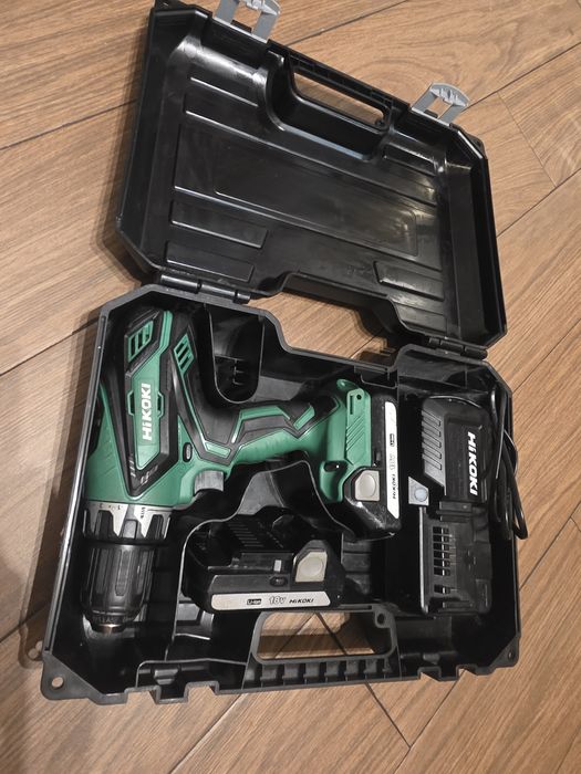 Masina de gaurit si insurubat Hikoki DS18DJL, 2 acumulatori 1,5 Ah,