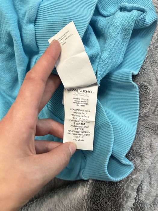 Versace блуза с дълъг ръкав