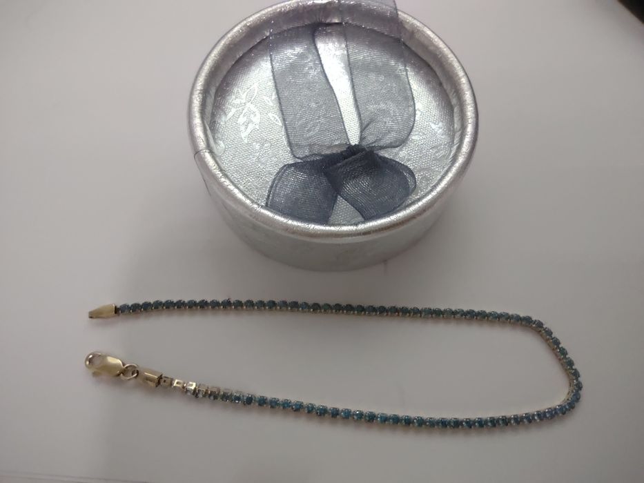 Bratara tenis aur 14k (efn)