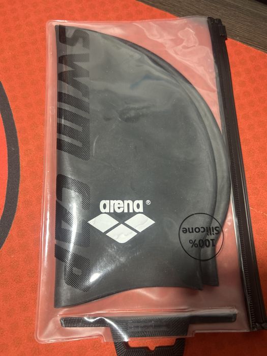 Шапочка для плавания arena